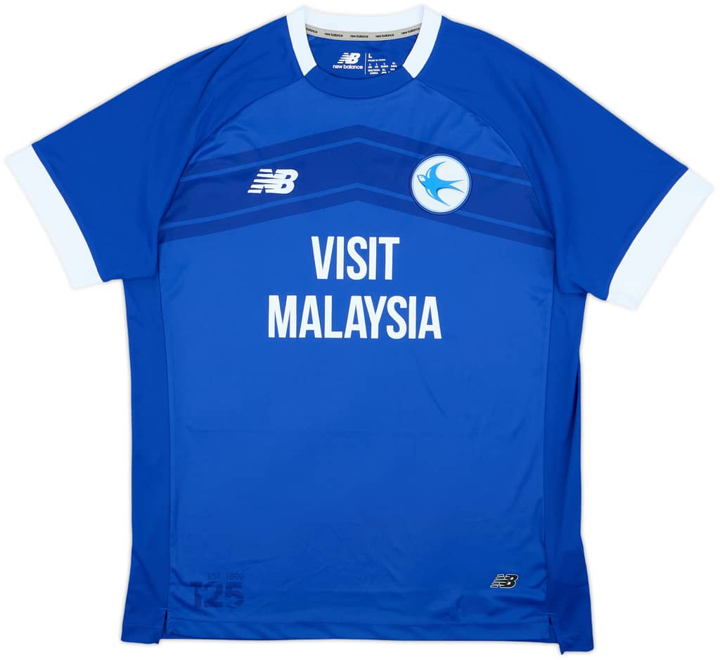 2024-25 Cardiff City Home Shirt - 10/10 - (L)