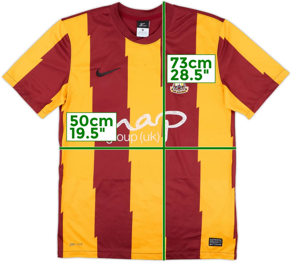 2011-12 Bradford Home Shirt - 6/10 - (M)