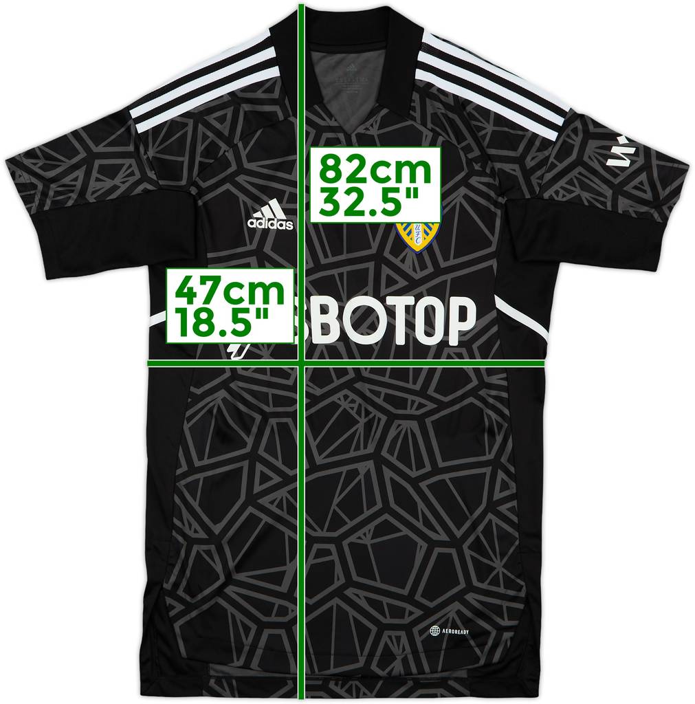 2022-23 Leeds United GK S/S Shirt - 7/10 - (S)