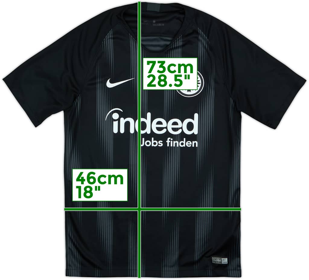 2018-19 Eintracht Frankfurt Home Shirt - 8/10 - (S)