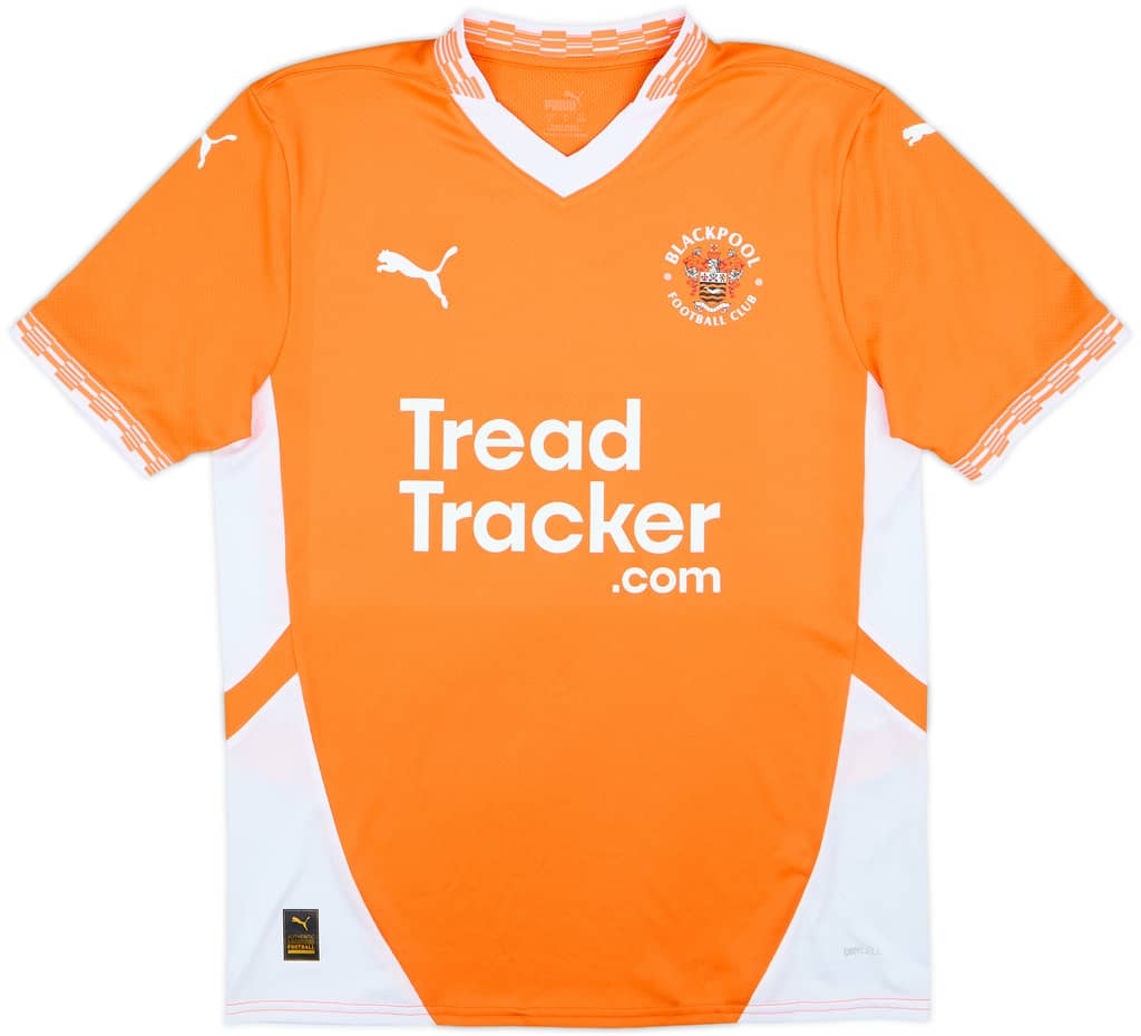 2024-25 Blackpool Home Shirt - 9/10 - (M)