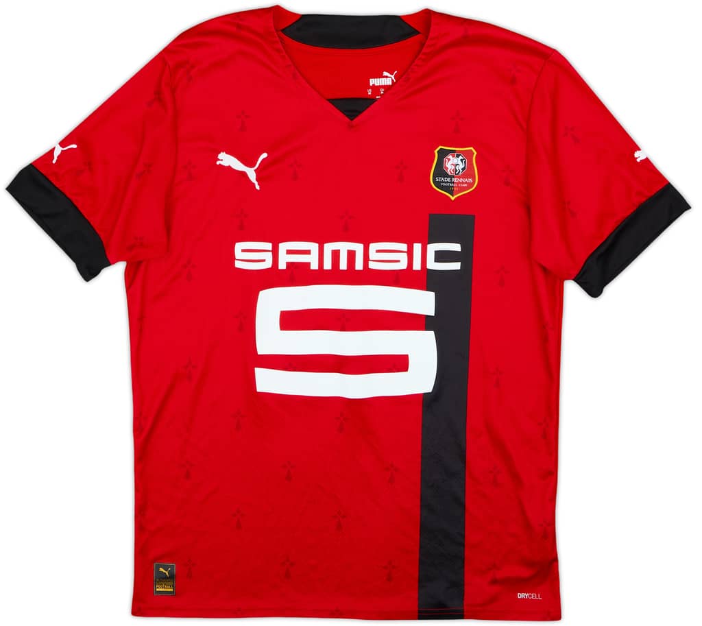 2022-23 Stade Rennais Home Shirt - 10/10 - (M)