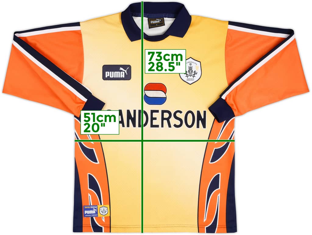 1997-98 Sheffield Wednesday GK Shirt - 8/10 - (S)