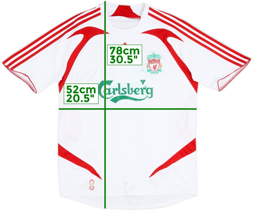 2007-08 Liverpool Away Shirt - 4/10 - (M)
