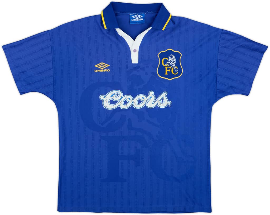 1995-97 Chelsea Home Shirt - 5/10 - (L)