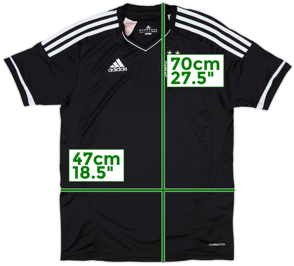 2011-12 Partizan Belgrade Away Shirt - 8/10 - (15-16 Years)