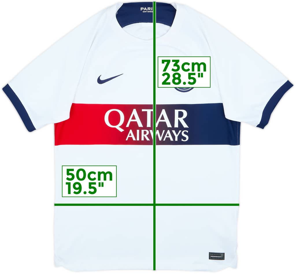 2023-24 Paris Saint-Germain Away Shirt - 10/10 - (M)