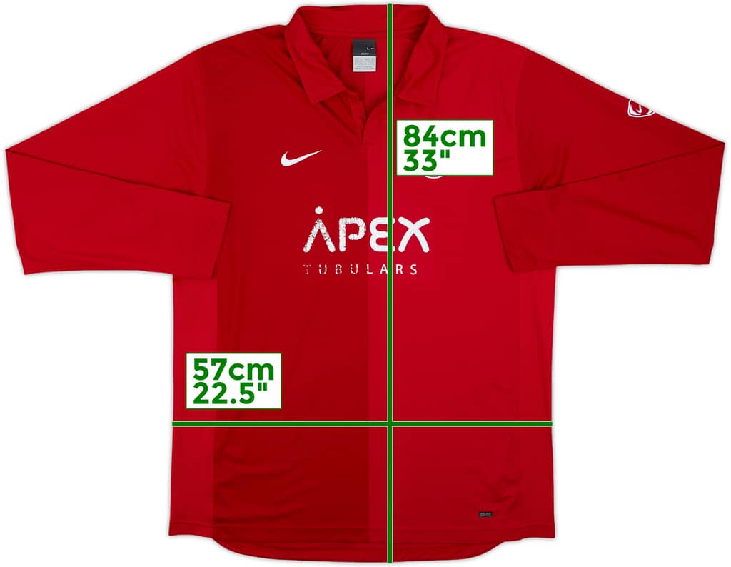 2006-07 Aberdeen Home L/S Shirt - 5/10 - (XL)