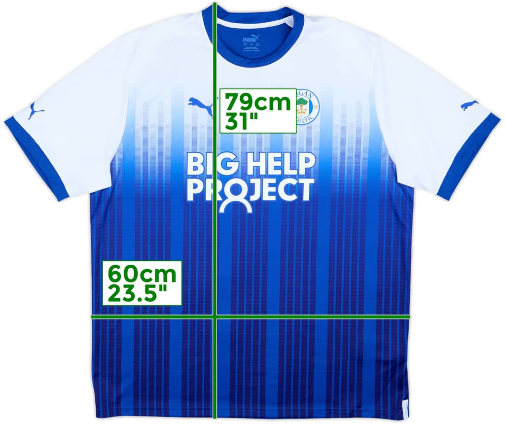 2022-23 Wigan Home Shirt - 10/10 - (XXL)