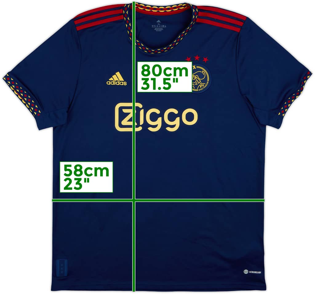 2022-23 Ajax Away Shirt - 9/10 - (XL)