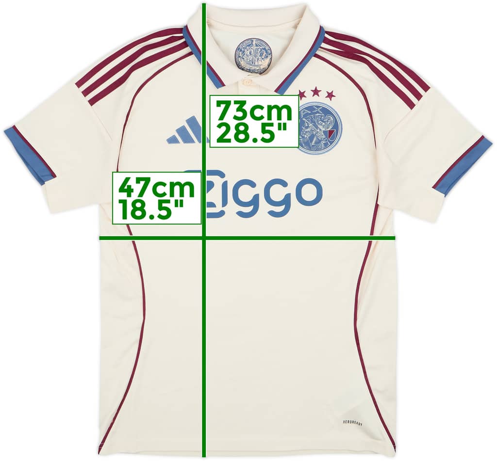 2025-26 Ajax Third Shirt - 8/10 - (M)