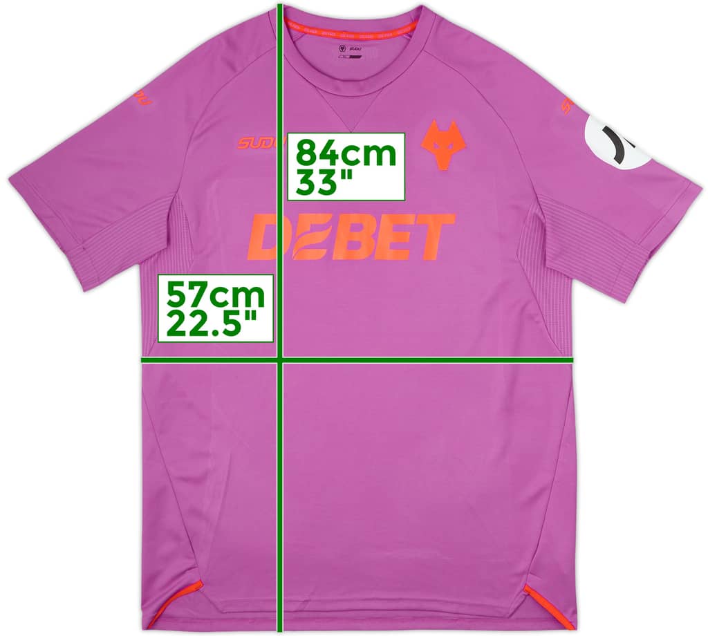 2024-25 Wolves Third Shirt - 8/10 - (XL)