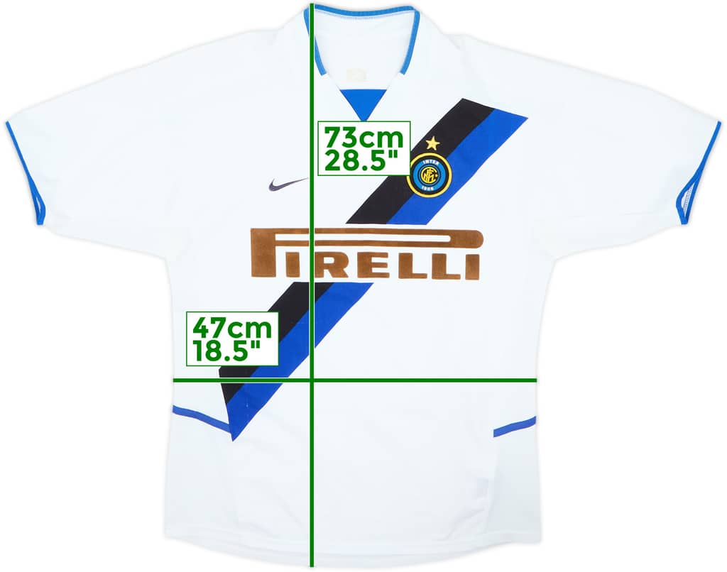 2002-03 Inter Milan Away Shirt - 5/10 - (S)