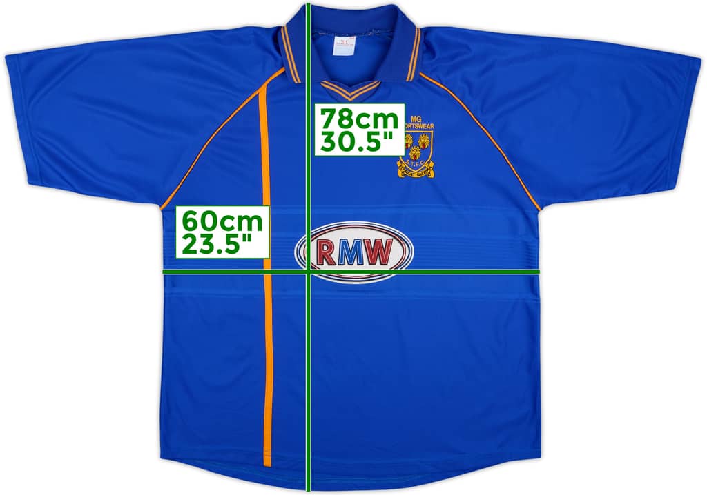 Camiseta de local del Shrewsbury 2003-05 - 6/10 - (XL)
