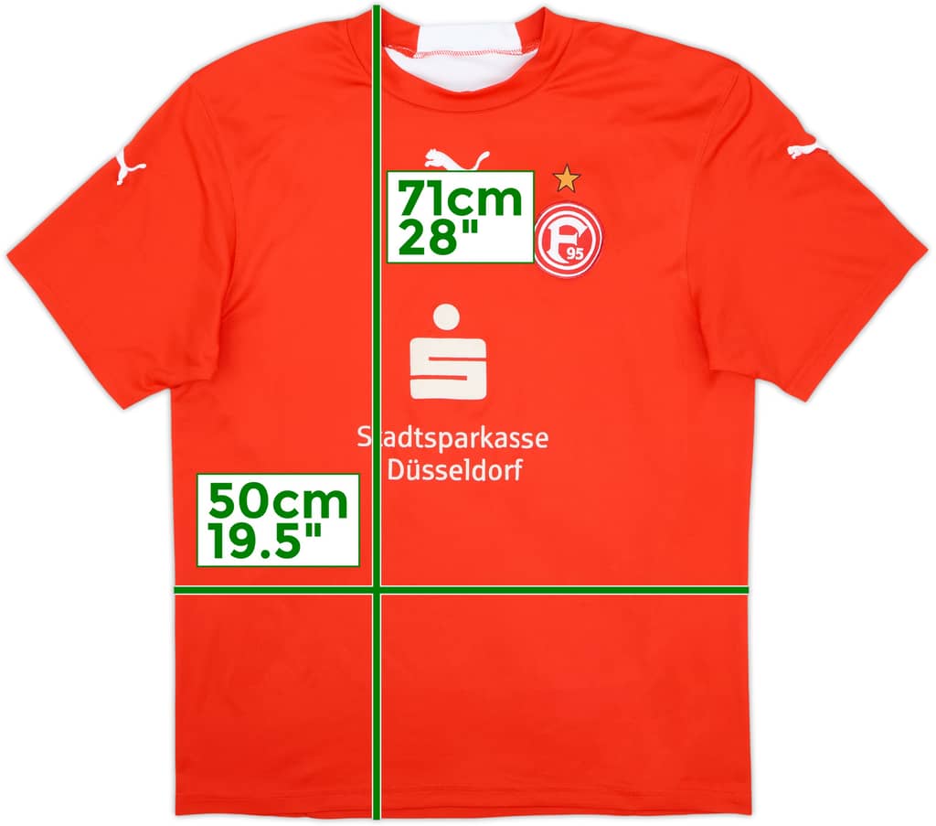 2006-07 Fortuna Dusseldorf Home Shirt - 8/10 - (M)