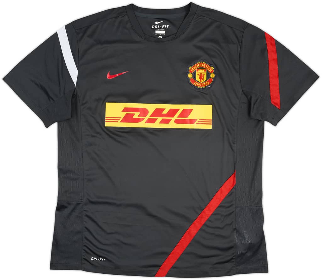 2012-13 Manchester United Nike Training Shirt - 9/10 - (XL)