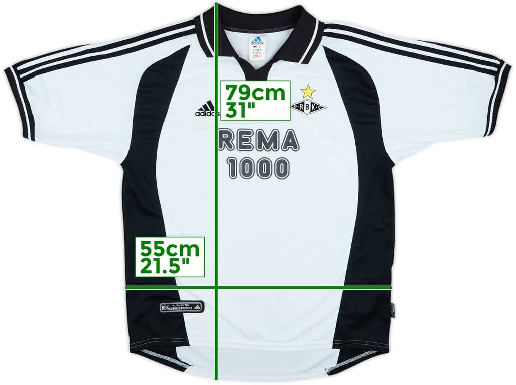 2000-01 Rosenborg Home Shirt - 8/10 - (XL)