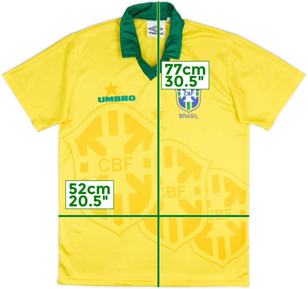 1994 Brazil Home Shirt - 7/10 - (M)
