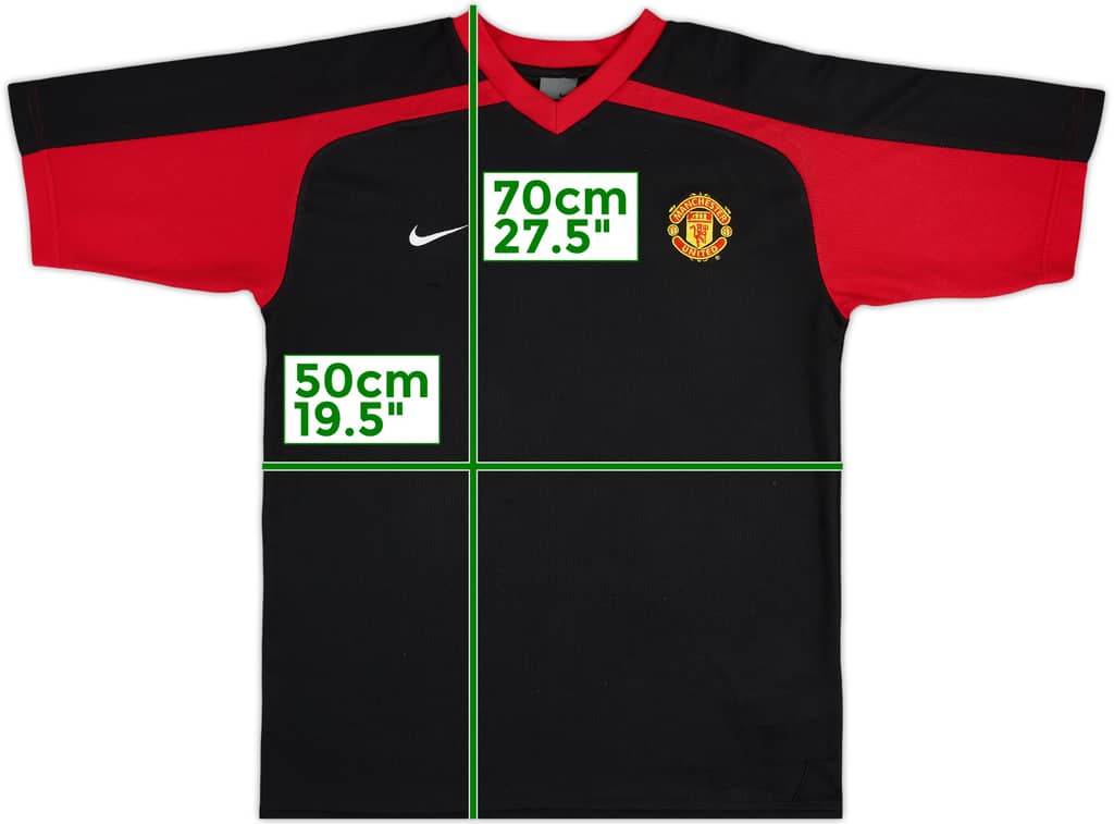 2004-05 Manchester United Nike Training Shirt - 8/10 - (S)