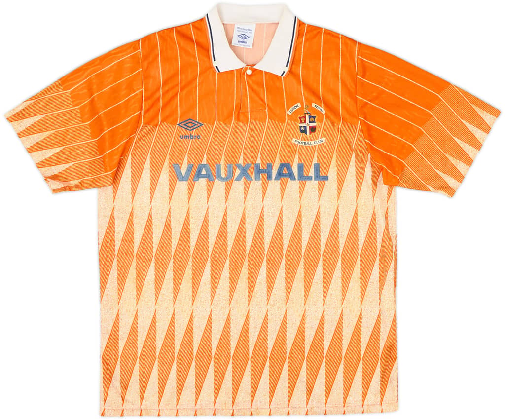 1990-91 Luton Town Away Shirt - 8/10 - (L)