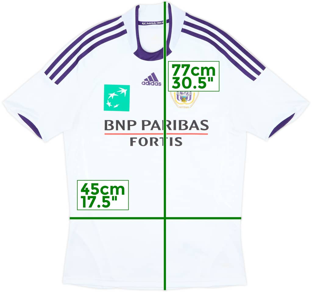 2008-09 Anderlecht Home Shirt - 8/10 - (S)