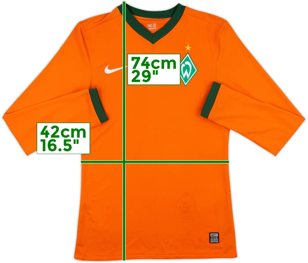2009-10 Werder Bremen Player Issue Third L/S Shirt - 6/10 - (M)