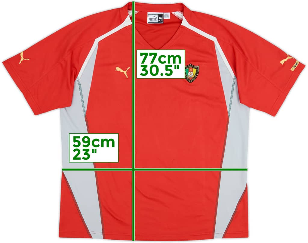 2004-05 Cameroon Puma Training Shirt - 8/10 - (XXL)