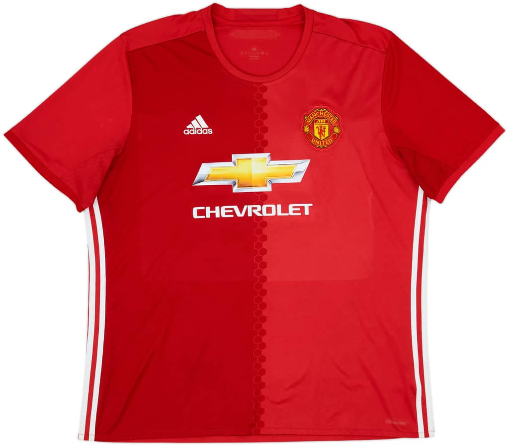 2016-17 Manchester United Home Shirt - 5/10 - (XXL)