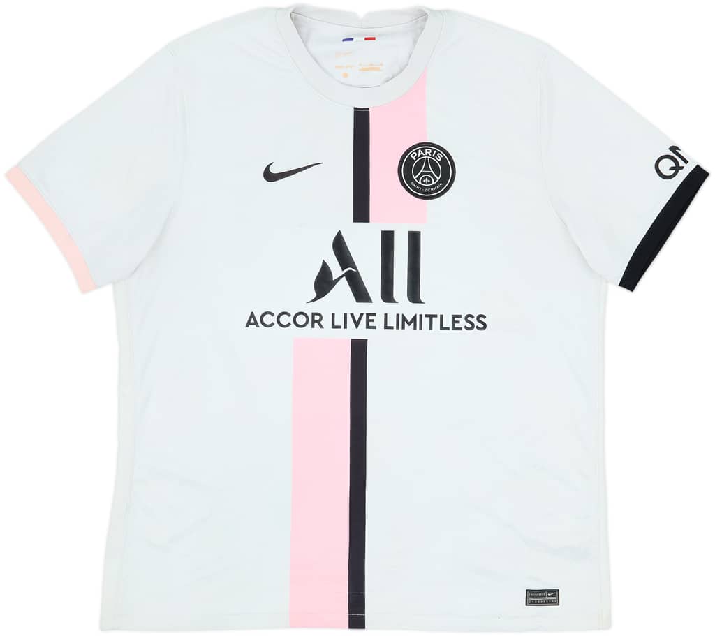 2021-22 Paris Saint-Germain Away Shirt - 5/10 - (XL)