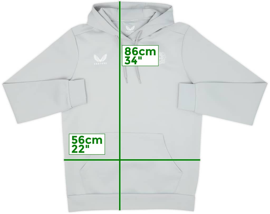 2022-23 Bayer Leverkusen Castore Hooded Top - 10/10 - (M)