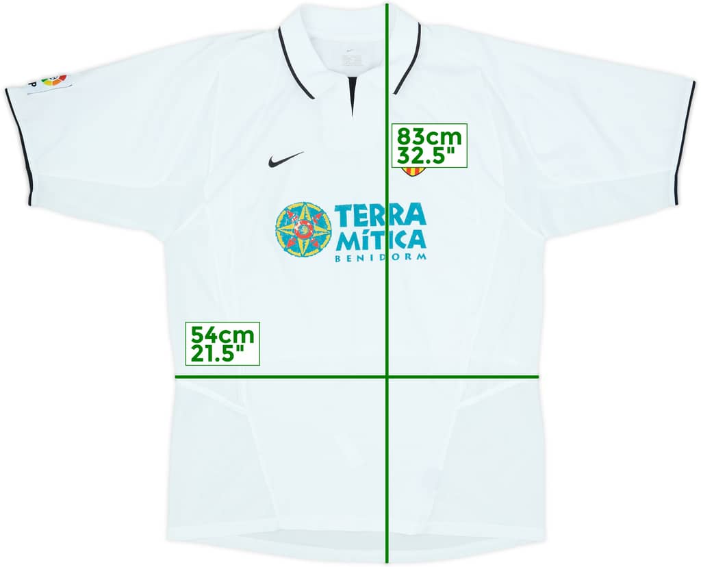 2002-03 Valencia Home Shirt - 6/10 - (L)