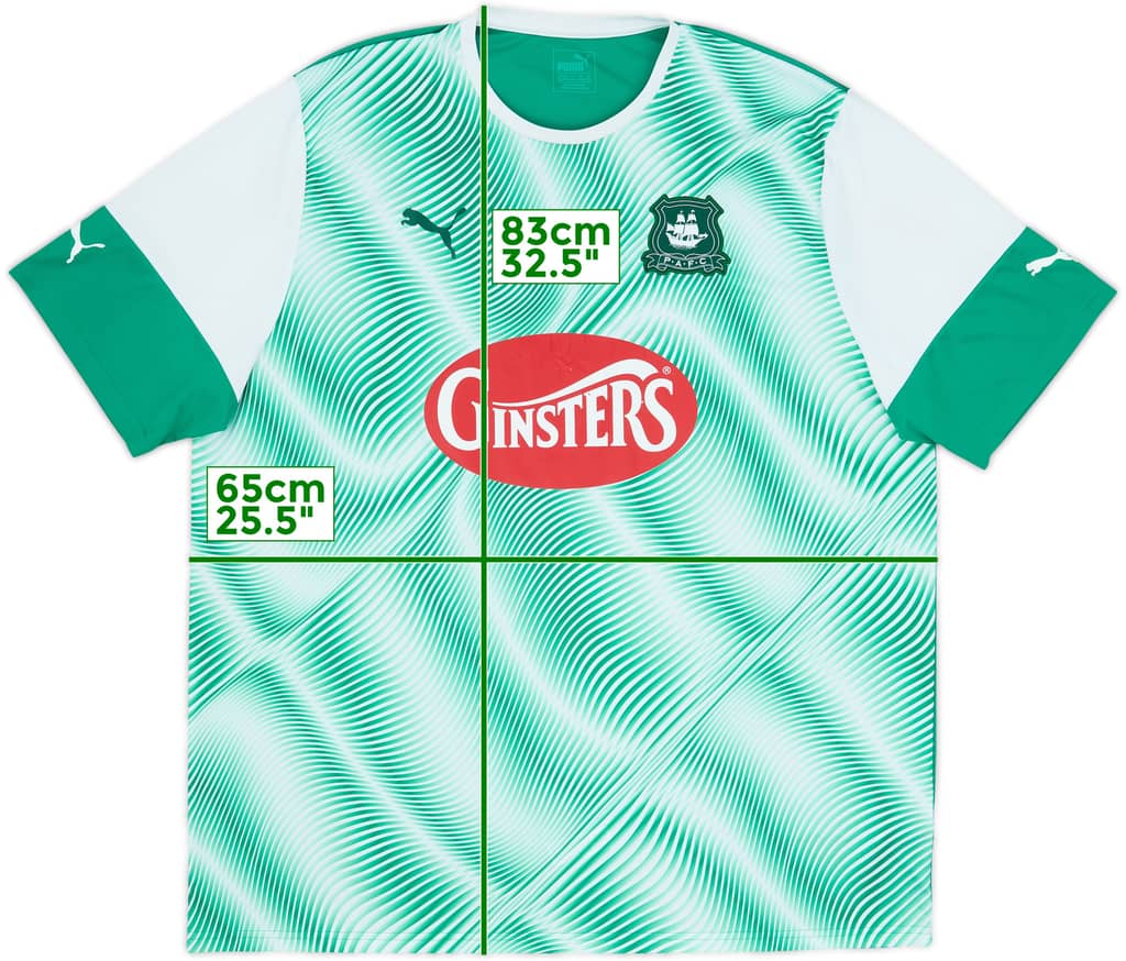 2019-20 Plymouth Away Shirt - 7/10 - (3XL)