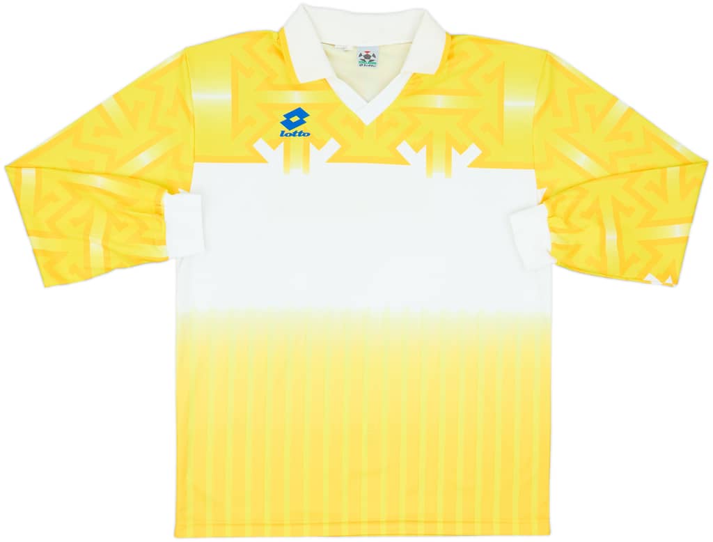 1990s Lotto Template L/S Shirt - 8/10 - (XXL)