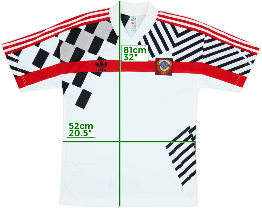 1991-92 Soviet Union Away Shirt - 8/10 - (M/L)