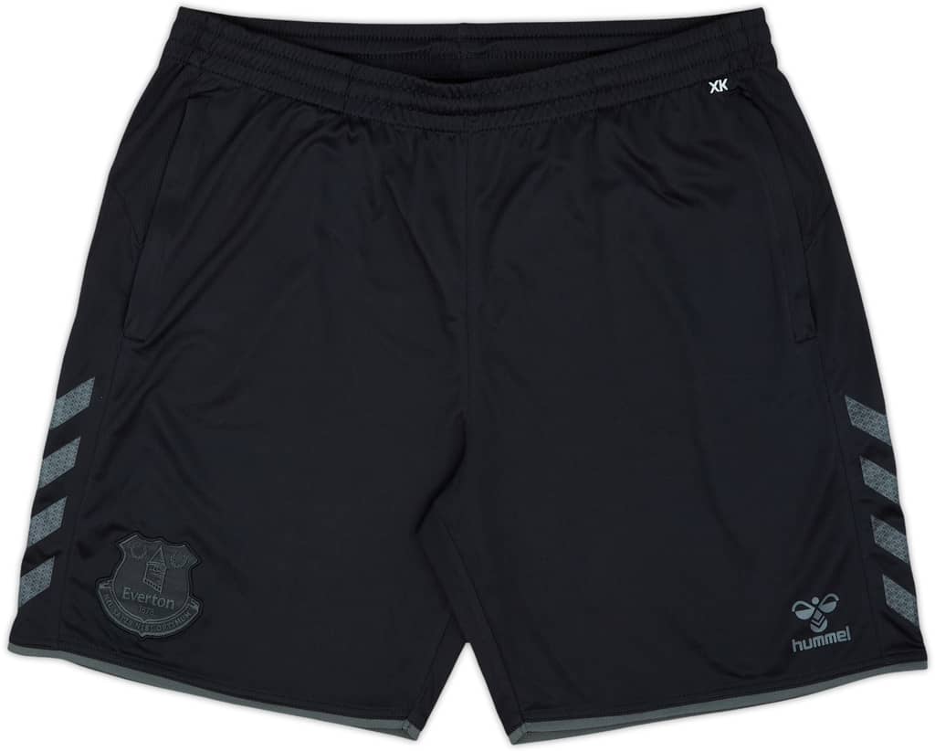2021-22 Everton Hummel Training Shorts - 10/10 - (XXL)