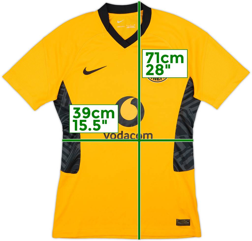 Camiseta auténtica de local del Kaizer Chiefs 2021-22 - 9/10 - (S)