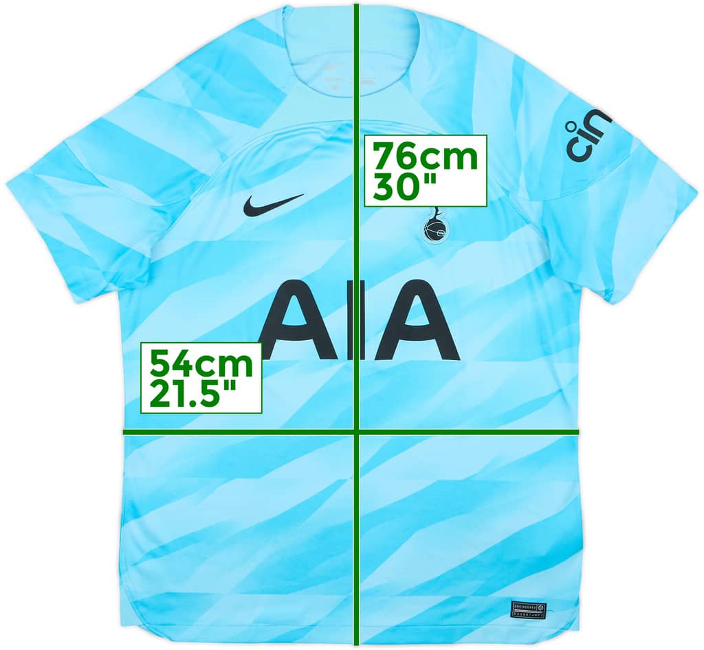 2023-24 Tottenham GK S/S Shirt - 8/10 - (L)