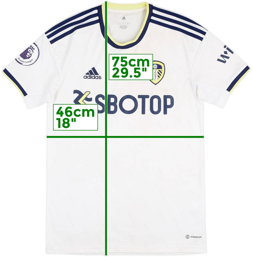 2022-23 Leeds United Home Shirt - 5/10 - (S)