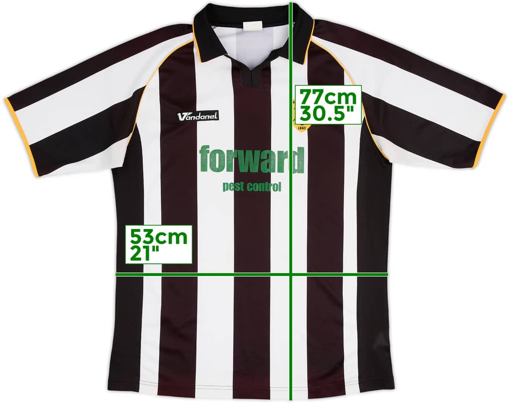 2008-09 Notts County Home Shirt - 6/10 - (L)
