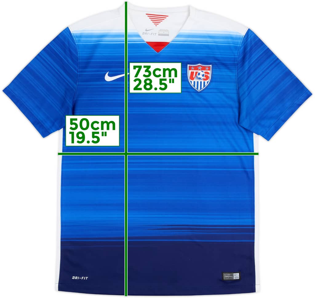 2015-16 USA Away Shirt - 9/10 - (M)