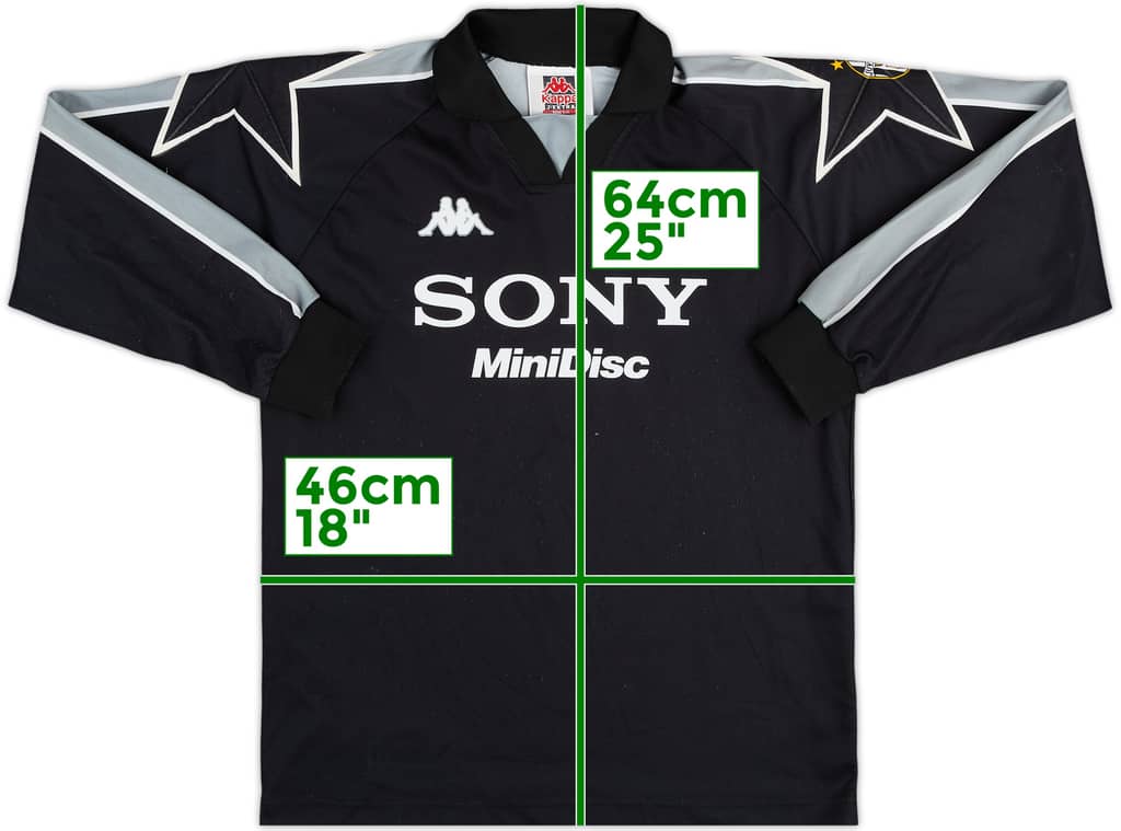 1997-98 Juventus Basic GK Shirt - 8/10 - (15-16 Years)