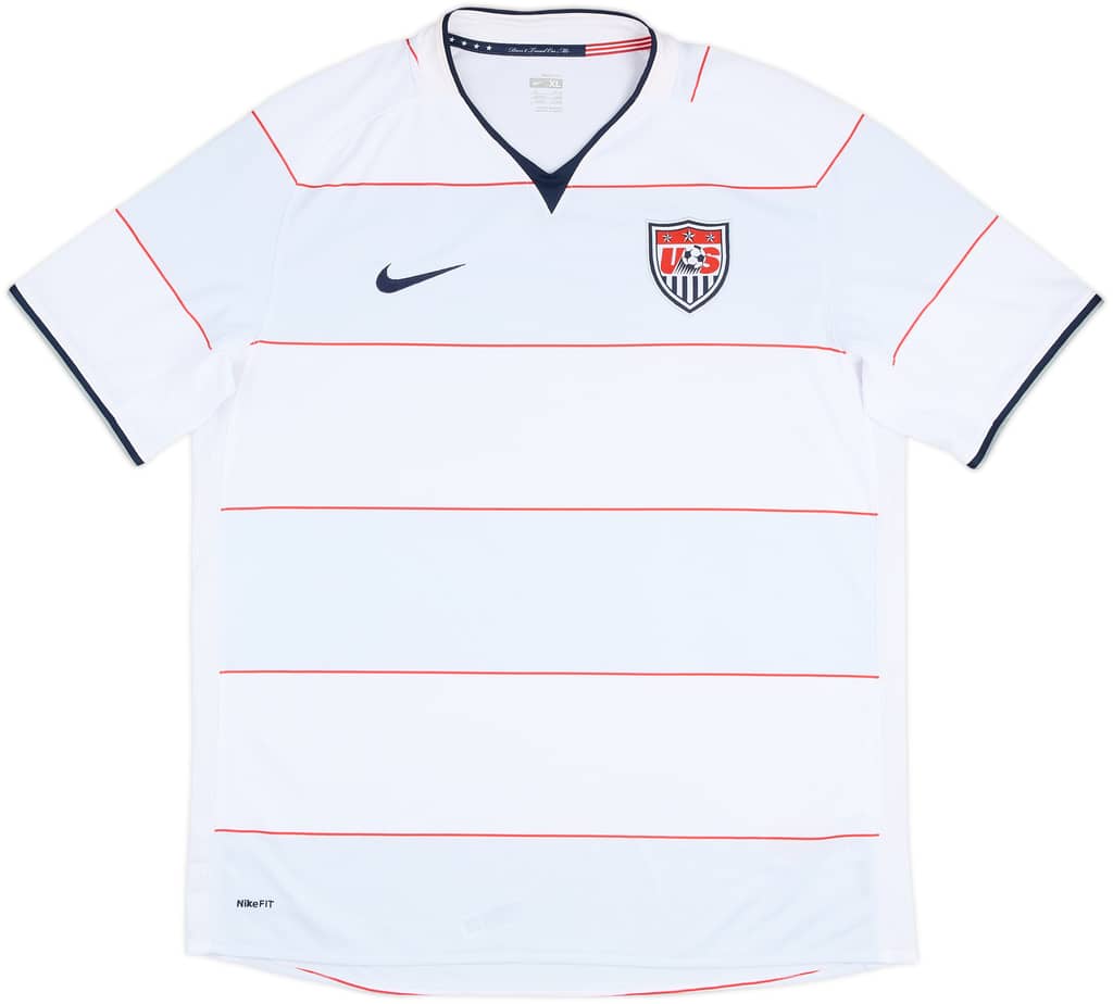 2008-09 USA Home Shirt - 9/10 - (XL)