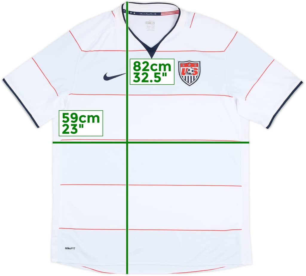 2008-09 USA Home Shirt - 9/10 - (XL)