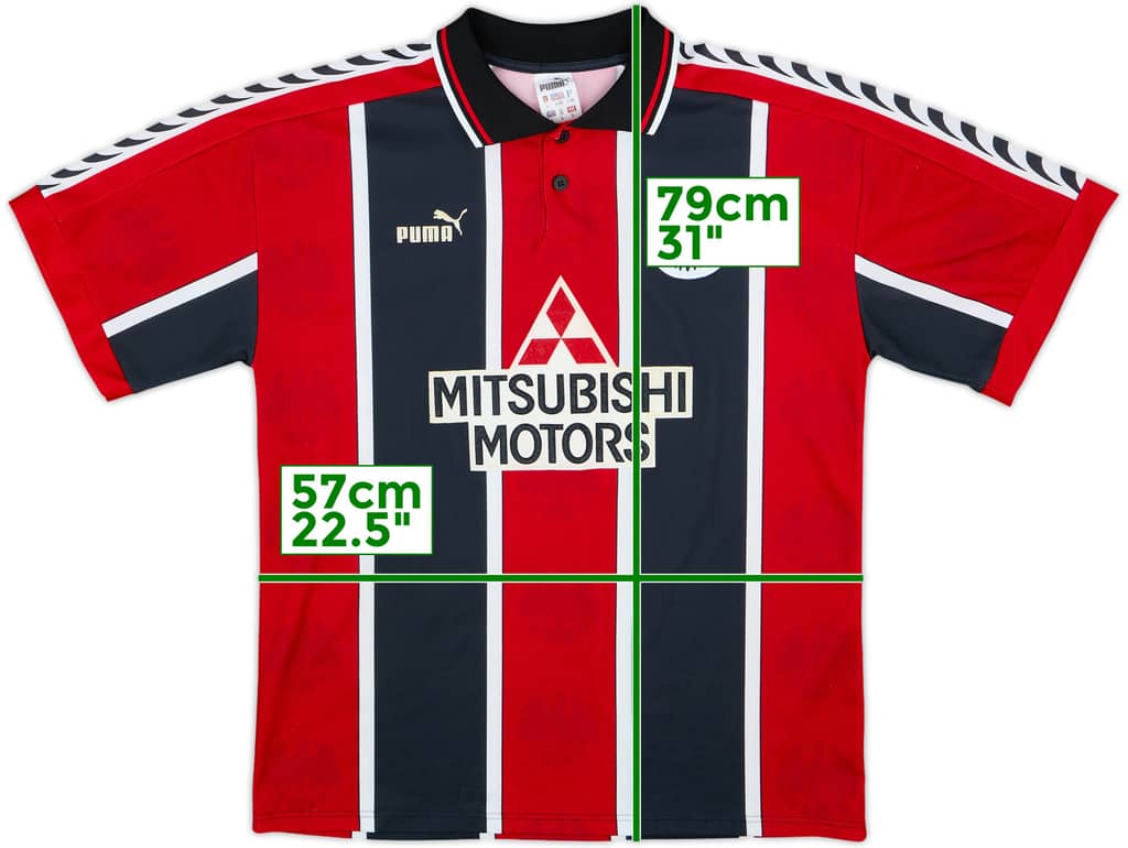 1996-98 Eintracht Frankfurt Home Shirt - 8/10 - (L)
