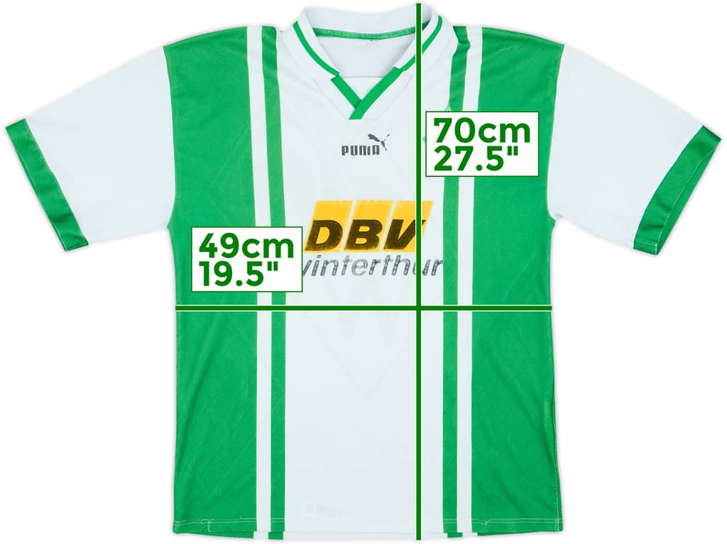 1996-97 Werder Bremen Camiseta local - 5/10 - (L)