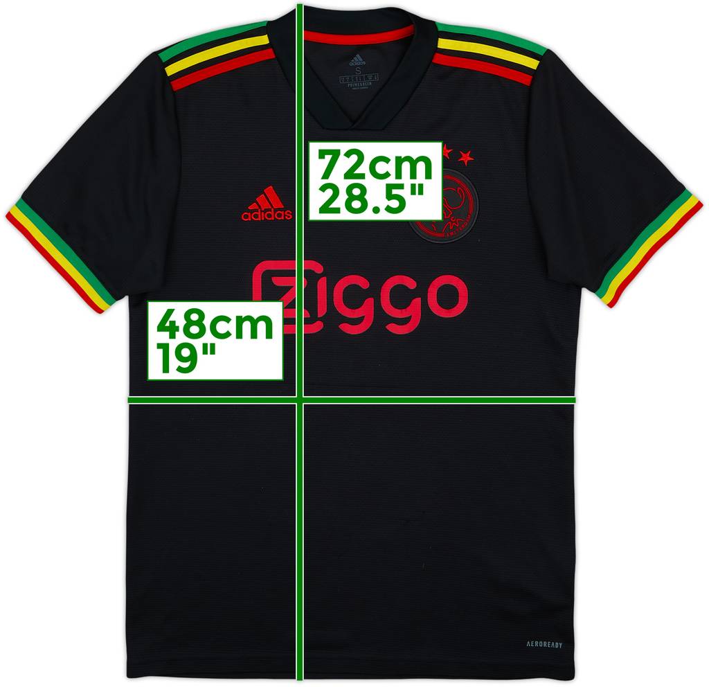Camiseta de la tercera equipación del Ajax 2021-22 - 7/10 - (S)