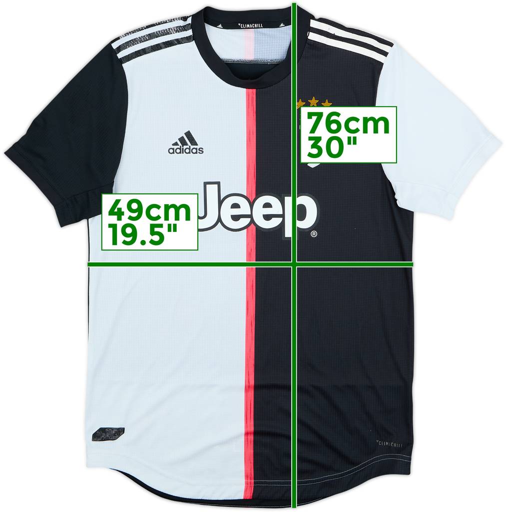 2019-20 Juventus Authentic Home Shirt - 5/10 - (M)