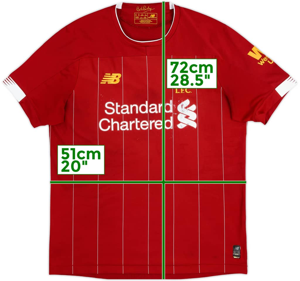 2019-20 Liverpool Home Shirt - 3/10 - (M)