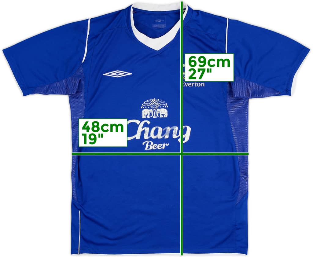 2004-05 Everton Home Shirt - 5/10 - (S)