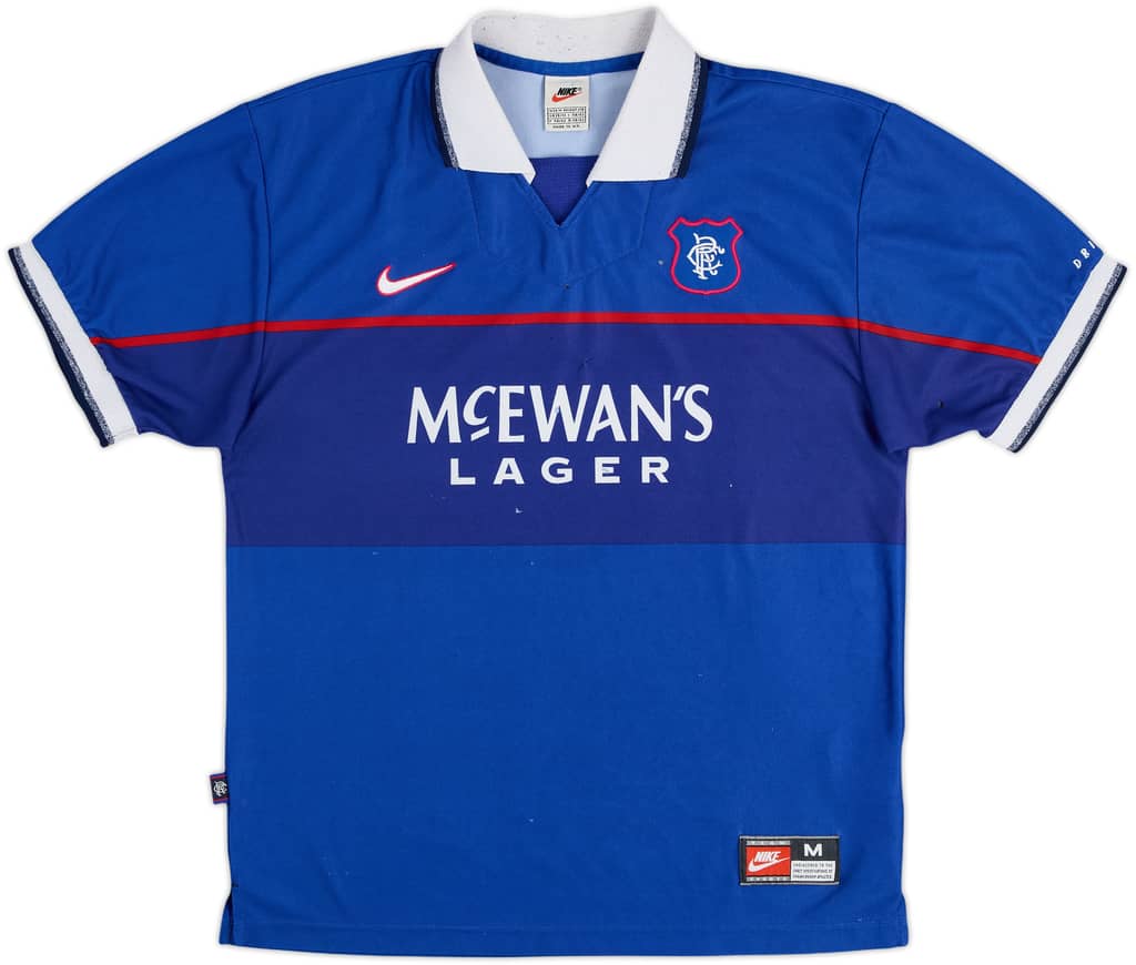 1997-99 Rangers Home Shirt - 3/10 - (M)